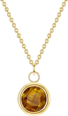 Produktbild von Glanzstücke München Halskette Sterling Silber Tigerauge 40,0 cm Basiskette + 5,0 cm Verlängerung 50083060