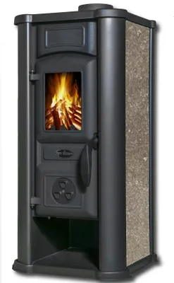 Obrázek produktu pro TIM SISTEM, krbová kamna na TP DIANA ECO zelená (pistácie) keramika 4,73 kW