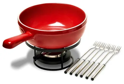 Obrázek produktu pro Emile Henry Fondue-Set Grand Cru