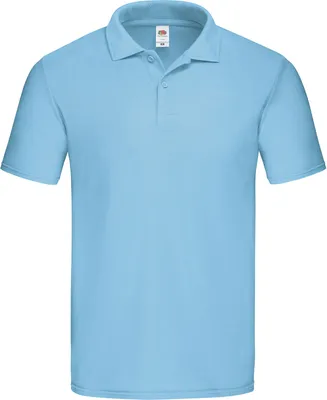 Immagine prodotto di Fruit of the Loom - Polo "Original Pique" da uomo PC4277 (2XL) (azzurro)