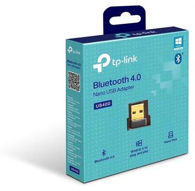 Obrázok produktu pre TP-Link UB400, USB Typ-A, Bluetooth, Čierna, Zlato, FCC, CE, RoHS, 10 m, 0 - 40 °C