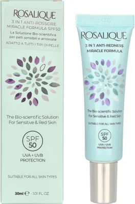Produktbild von Rosalique 3 In 1 Anti-Redness Miracle Formula Spf50