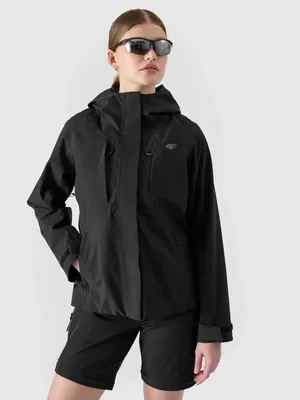 Imagen del producto de Chaqueta de mujer 4F WSS25TTJAF710, color negro, talla S