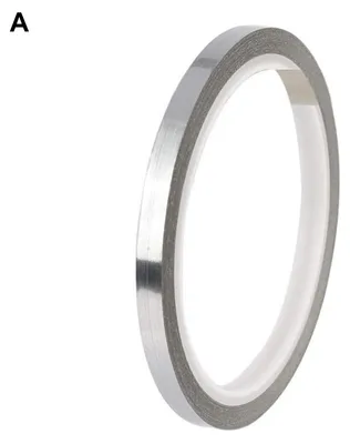 Produktbild von 1 Rolle 4 m Profi-Bleiband, verdeckt, starke Klebkraft, lange Lebensdauer, Schlägerbleiplatte für Tennisschläger A