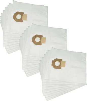 Produktbild von vhbw 30x Staubbeutel kompatibel mit Nilfisk-Alto IVB 3 M, IVB 30 Staubsauger - 49,2cm x 37,5cm Weiß