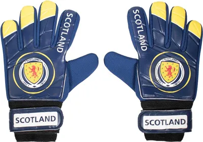 Produktbild von Scotland FA - Torhüter-Handschuhe für Jungen GF1259 (5-10 Jahren) (Blau)
