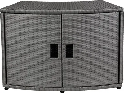 Zdjęcie produktu dla Meble MSpa®, do jacuzzi, do okrągłego jacuzzi, składane, 80x30x58 cm