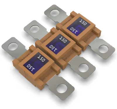 Produktbild von AUPROTEC Mega Hochstromsicherung Schraubsicherung 80A - 500A Auswahl: 150A Ampere rot, 3 Stück