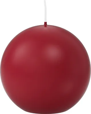 Produktbild von Kugelkerzen Altrot Ø 70 mm, 12 Stück