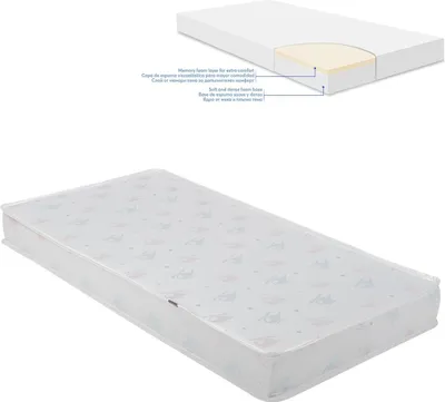 Produktbild von Kikkaboo Babybett-Matratze Memory Comfort, 120 x 60 x 12 cm Bindungsveredelung boy girl