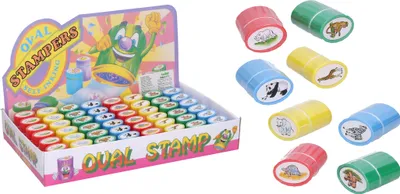 Produktbild von Ovaler Stempel – Safari