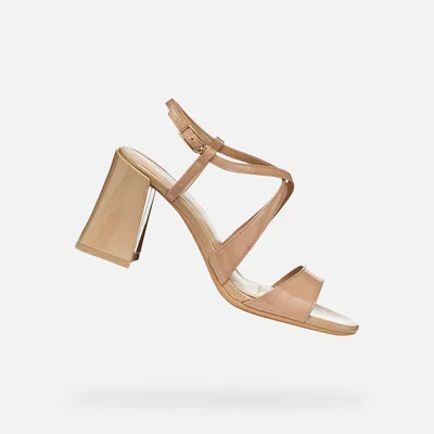 Produktbild von Geox Hellbraune Damensandalen New Eraklia 80 T01 36,5