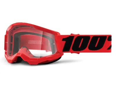 Produktbild von 100% Strata 2 Essential Jugend Motocross Brille, rot