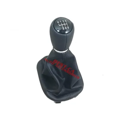 Zdjęcie produktu dla Gałka dźwigni zmiany biegów 6 biegów + osłona dźwigni zmiany biegów + ramka Do Seat Leon 1M Toledo 2 1998 - 2006