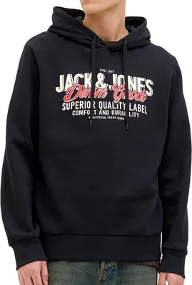 Produktbild von JACK & JONES Herren Hoodie JJELOGO Sweat Hood
