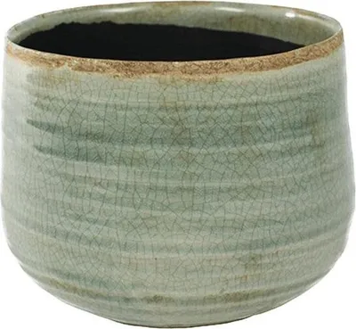 Produktbild von Ter Steege Blumentopf, Grün-Mint, Durchmesser 15 cm, Höhe 14 cm