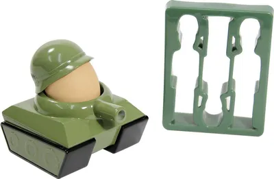 Produktbild von EggSplode Set 3 tlg. Eierbecher & Toastschneider