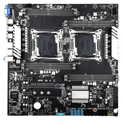 Obrázok produktu pre Herná základná doska Jingsha X99 s 8 slotmi pre pamäť DDR4 a 10 portmi SATA 3.0, podporujúca procesory Intel LGA2011 V3 / V4