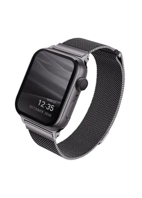 Obrázek produktu pro UNIQ Dante strap Apple Watch Series 4/5/6/7/SE/8/Ultra 44/45/49mm Stainless Steel graphite