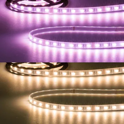 Produktbild von ISOLED LED AQUA RGB+WW Flexband Streifen, 24V, 19W, IP67, 4in1 chip, 60 LED/m