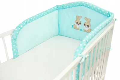 Produktbild von 180x30cm Bettumrandung für 120x60cm Gitterbett