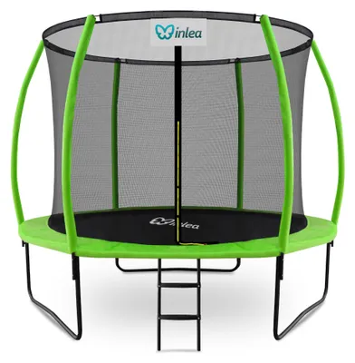 Produktbild von INLEA ULTIMATE Jump Trampolin 305 cm mit Innen-Sicherheitsnetz - Hellgrün