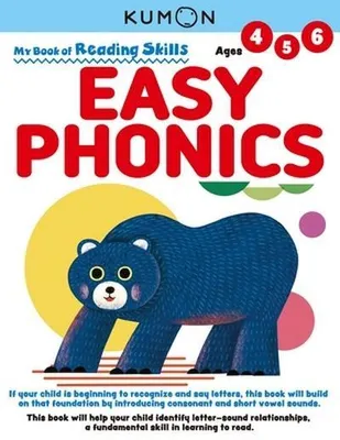 Zdjęcie produktu dla Kumon My Bk of Reading Skills: Easy Phonics