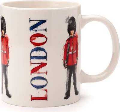 Produktbild von Puckator - London  -Gardist,  Porzellan Tasse, 300ml