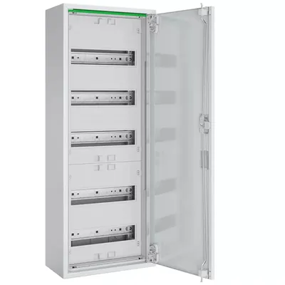 Produktbild von ABN RM105R01 - Feldverteiler AP T 160 mm Volltür 1 x 5-reihig 60 TE