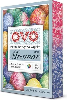 Zdjęcie produktu dla OVO GEL COLOURS 4KS, MARBLE EFFECT, á 5ML+PARA RĄK