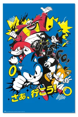 Produktbild von Sonic - Manga - Poster 61x91,5 cm