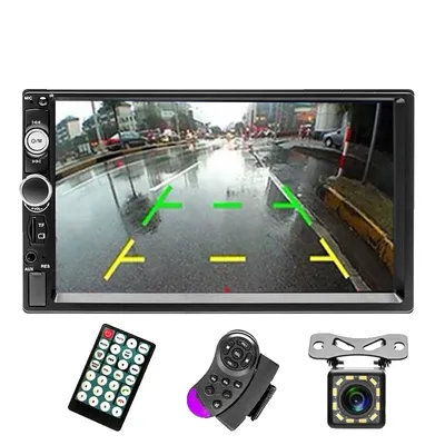 Produktbild von Auto-Multimedia-Player, 7-Zoll-Display, Bluetooth-Konnektivität, Steuerung 12LED Kamera