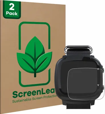 Produktbild von 2x ScreenLeaf Schutzfolie für Aqualung i330r nachhaltiger Displayschutz Display Schutz Folie Klar Transparent