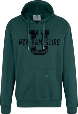 Produktbild von Übergrößen Kapuzen-Sweatshirt AHORN SPORTS New Hampshire schwarz BottleGreen 9XL