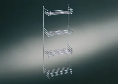 Produktbild von Naber Besenschrank-Regal, silber