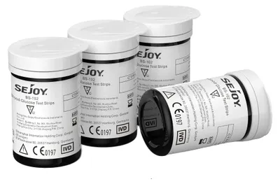 Obrázek produktu pro Glukometr, rychlé výsledky, uživatelsky přívětivý design, 100 testovacích proužků