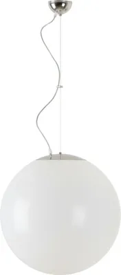 Immagine prodotto di OSMONT ISI46864 ISIS L4 lampada a sospensione acciaio inox / bianco IP40 40W E27