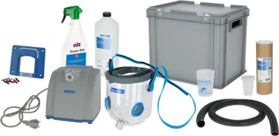 Produktbild von Hippomed Ultraschall-Inhalator inklusive Warmblutmaske AirOne Pferdeinhalator