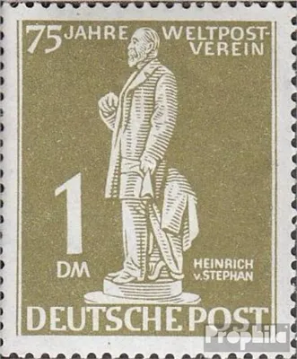 Produktbild von Briefmarken Berlin (West) 1949 Mi 40 postfrisch Weltpostverein