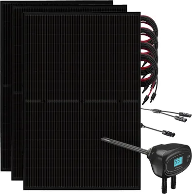 Produktbild von 1350W Solaranlage mit Fothermo Heizstab für Warmwasserboiler