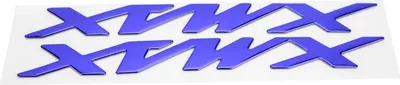 Obrázok produktu pre Pár nálepiek s emblémom motocykla, trojrozmerné nálepky pre XMAX 125 250 400 (modré)