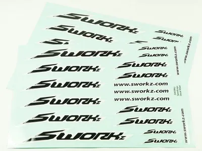 Imagen del producto de Calcomanías SWORKz Speed (PushBar), color , 2 unidades.