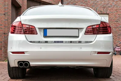 Produktbild von EDELSTAHL CHROM KOFFERRAUMLEISTE UNTEN für BMW 5ER F10 LIMOUSINE | BJ 2010-2016