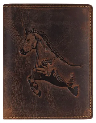 Produktbild von GREENBURRY Geldbörse Vintage Wallet Brown dunkelbraun