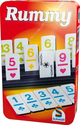 Produktbild von Schmidt Spiele 51207 - MyRummy in der Metalldose