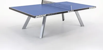 Produktbild von Donic Outdoor - Tischtennisplatte - Galaxy Outdoor, teilmontiert, Farbe: blau, 230 237