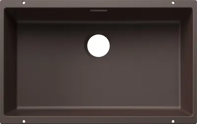 Immagine prodotto di BLANCO SUBLINE 700-U per componenti colorati Lavello da incasso SILGRANIT cafe da 80 cm senza scarico telecomando