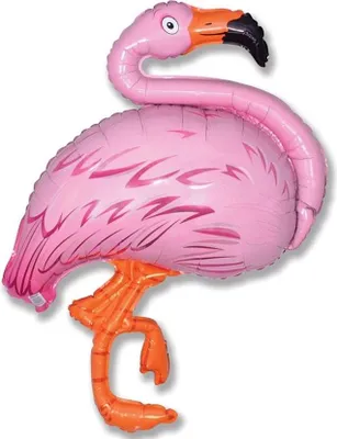 Produktbild von Folieballon „Flamingo“ 130 x 75 cm – Godan