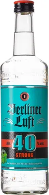 Image de Berliner Luft Strong Liqueur de menthe poivrée, 0,7l, alc. 40 Vol.-%
