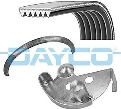 Produktbild von DAYCO PVE002 Keilrippenriemensatz für FORD Focus II Schrägheck (DA, HCP, DP)
